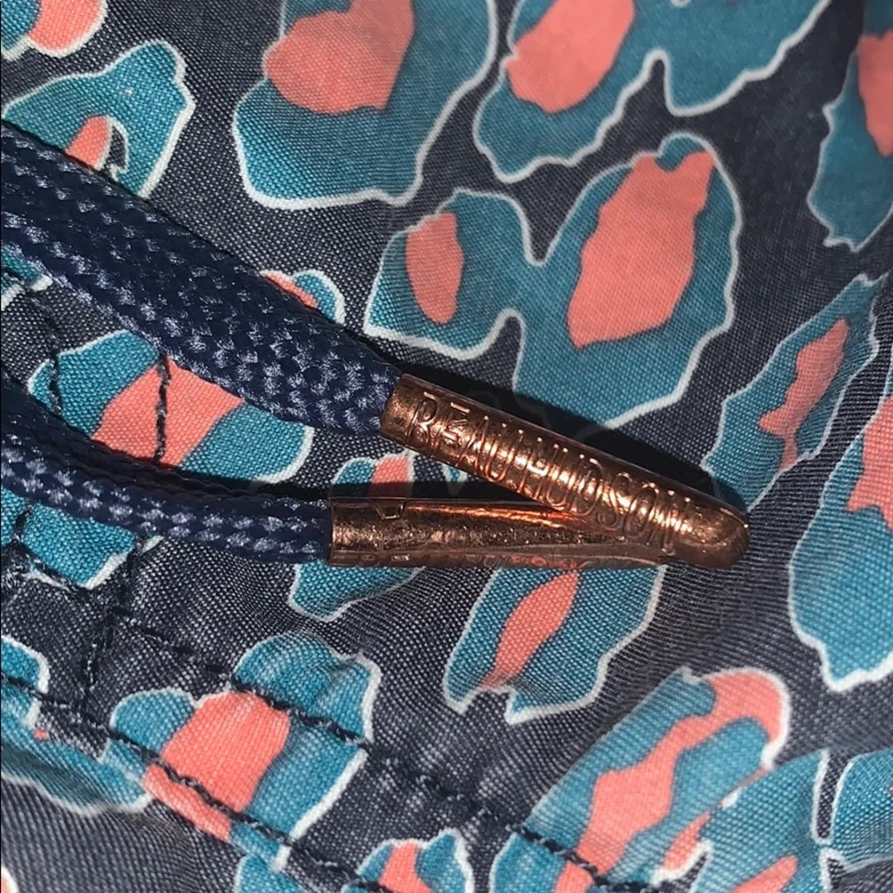 BEAU HUDSON Blue Toddler Leopard Swim Shorts 3T